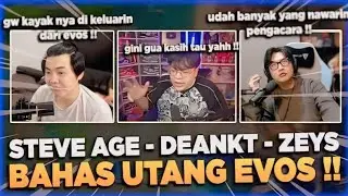 EVOS BANYAK UTANG? MAS DEAN LANGSUNG TURUN TANGAN BAHAS UTANG EVOS BERSAMA BEJON DAN AE