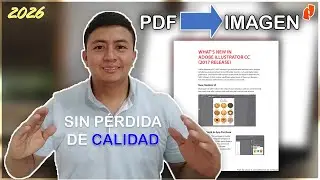 📄➡️🖼️C&oacute;mo CONVERTIR PDF a IMAGEN en PC con Nitro PDF Pro 14 ✨ Sin perder calidad