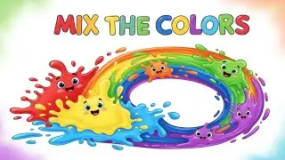 Mix the Colors 🎨 | A Fun Learning Song for Kids! | ZippyLoo | Nursery Rhymes