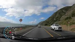 Sunny Winter's Drive from the Hutt to Waikanae