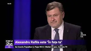 &Icirc;n fața ta cu Alexandru Rafila: PNRR include și cabinete medicale și spitale