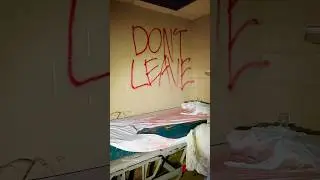 Scariest Abandoned Hospital Yet