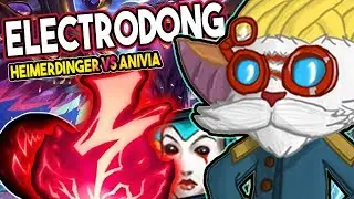THE PERFECT RANKED GAME? ELECTROCUTE HEIMERDINGER VS ANIVIA MIDLANE! - League of Legends