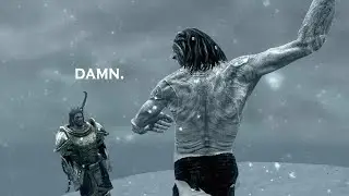 Skyrim: Giant Smash Glitch