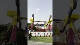 Tsunami Ride 😱😱 Drizzling land Amusement Park Ghaziabad #drizzling #tsunami #jhula #waterfal