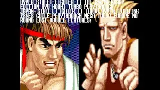 HSF2 Ryu Turbo USA Playthrough+SF2T ZSNES Guile Playthrough Europe Alternative Mega Turbo