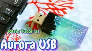 Aurora Usb resin tutorial - August premium elves box  by Sophie and Toffee (progetto 1)