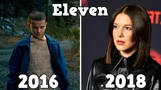 Stranger Things Before and After 2018