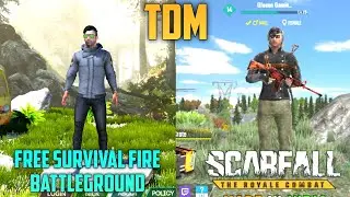 Free Survival Fire Battleground Vs Scarfall Tdm Mode Comparison New Update