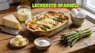 Рецепт запеченной спаржи мирового класса! Вкусный воскресный ужин для семьи, спаржа готовится легко