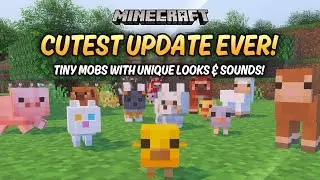 [Minecraft] Baby Mobs... The cutest update yet!