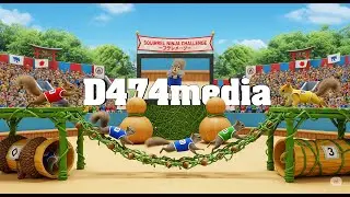Squirrel Ninja Warrior! | D474media