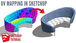 Sketchup UV Mapping Tutorial | Sketchup UV Mapping Tools