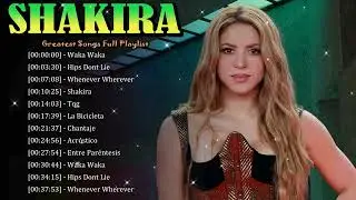 🎤 Shakira – Catchy hits combining sensuality, vocal power, and vibrant Latin energy 💥