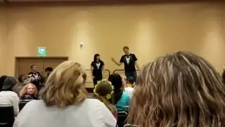 2017 Indiana Comic Con - Penguin Knife Fight 5 (history)