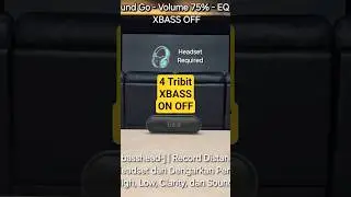 4 TRIBIT XBASS ON OFF | Hear The Difference |Stormbox 2 Flow XSound Plus 2 Go | Headset Required