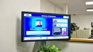 Workplace Digital Bulletin board, case study