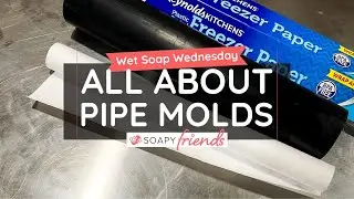 Pipes for Soap Molds? Heck yes, with these tips and tricks for easy unmolding.