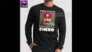 Free Steve Bon $1000000 $hero Shirt