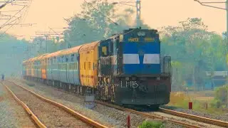 ALCo Chugging Machine - WDM3D (DLS New Guwahati, NGC) powers BG EXPRESS (15665 Guwahati to Mariani)