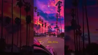 Which road would you drive on?😍 #aesthetic #relax #vibes #calm #sunset