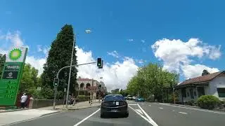 Discover Australian Outback Beauty: 4K Scenic Drive through Blue Mountains NSW with Stunning Clouds