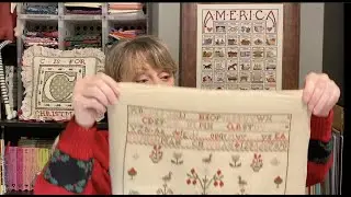 FlossTube #21 / So Many Sampler Updates: Jannet, Jane, Roxana, and a new Christmas Sampler!