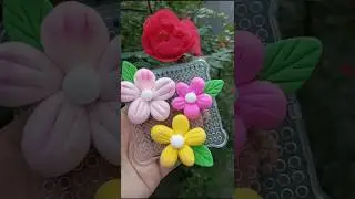 Plasticine Clay Flowers #shorts #plasticinemagic