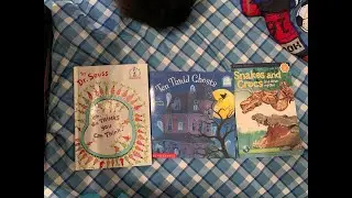 Mom Reads Bedtime Stories to D'Alle and The Dogs