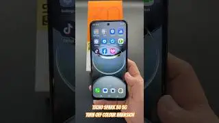 Tecno Spark 30 5G Turn off Colour Inversion