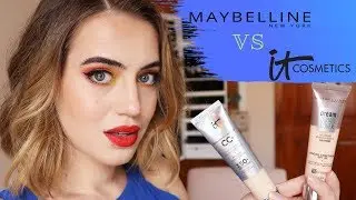 Maybelline FOUNDATION SPF 50 - Wear test! | DRUGSTORE DUPE for It Cosmetics CC Cream? Madella Beauty