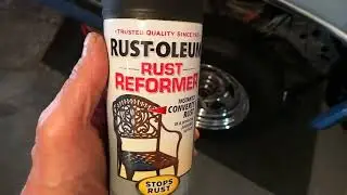 Silverado Frame Clean-up and Paint With Rust-Oleum