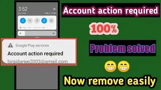 Account action required problem | how to remove account action required | account action required