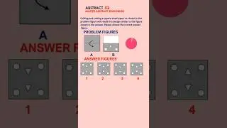 Abstract Reasoning Quiz, Non-Verbal Reasoning Test, |ABSTRACT IQ, Paper Cutting