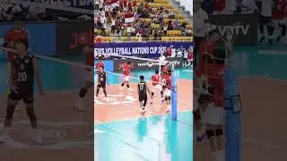 Poin kemenangan Timnas Voli Indonesia kalahkan Thailand dengan Remontada #volleyball #volley #voli