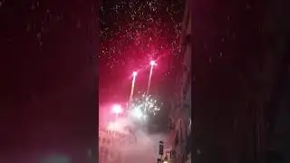 Las Fallas 2022 in Valencia: Fireworks.