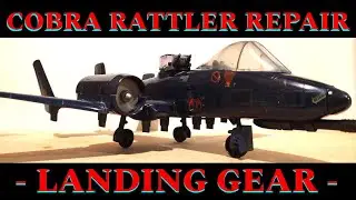 GI JOE 1984 COBRA RATTLER LANDING GEAR REPAIR