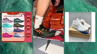 Gi&agrave;y Thể Thao Tennis Pickleball Cầu L&ocirc;ng B&oacute;ng Chuyền Asics Gel Resolution X Full M&agrave;u. Bao Check