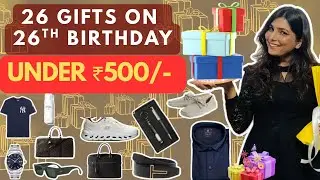 26 Gifts on 26th Birthday 🎂 | Affordable Gift Ideas for Husband / Boyfriend / Brother | ishani modi
