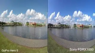 GoPro Hero 5 Black vs Sony ActionCam FDR-X1000 comparison review