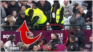 MATCH STOPPED! Granit Xhaka in Explosive Fan Clash as VAR Steps In During West Ham vs Sunderland