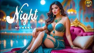 ✨ Desert Moonlit Dance | Hypnotic Belly Dance Under the Arabian Stars 🌙💃🌟 AI Fantasy Unleashed!