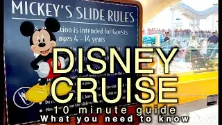 DCL Disney Cruise Ship Fantasy - 10-minute ship tour with tips