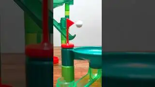 Mini Golf Marble Run ☆ ASMR ☆ 251 #marblerun #shorts #satisfying