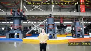 Clirik HGM Micro Powder Grinding Mill Application in Gypsum Limestone Kaolin Marble Dolomite Mica