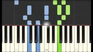 The British Grenadiers - English Air [Piano Tutorial] (Synthesia)