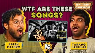 Can You Guess The Song? | Versus-Verses ft. @sonofabish vs @TarangHardikar | #ThatFilmyGameShow Clip