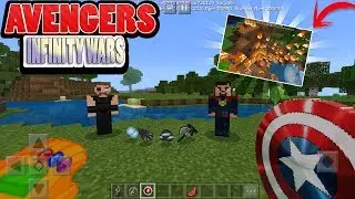MOD Y SKIN PACKS DE AVENGERS INFINITY WARS/MINECRAFT PE