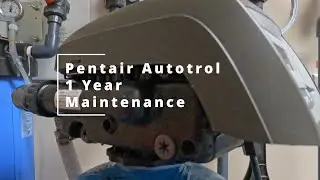 Pentair Autotrol 1 Year Maintenance #watertreatment #watersoftener #maintenance #hardwater
