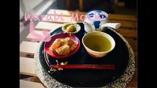 How to make Warabi Mochi with a Kit Easy Microwave Japanese Dessert 🍡